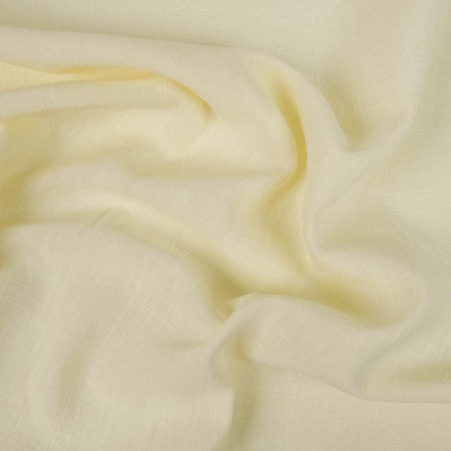 Ecru Washed Linen Viscose - Maison Klem